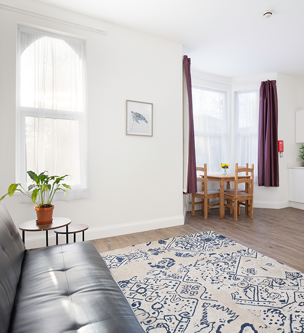 Living Room at Autus Court