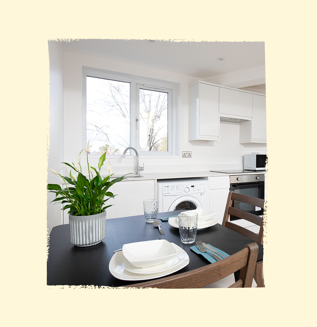 Kitchen at Brent Court